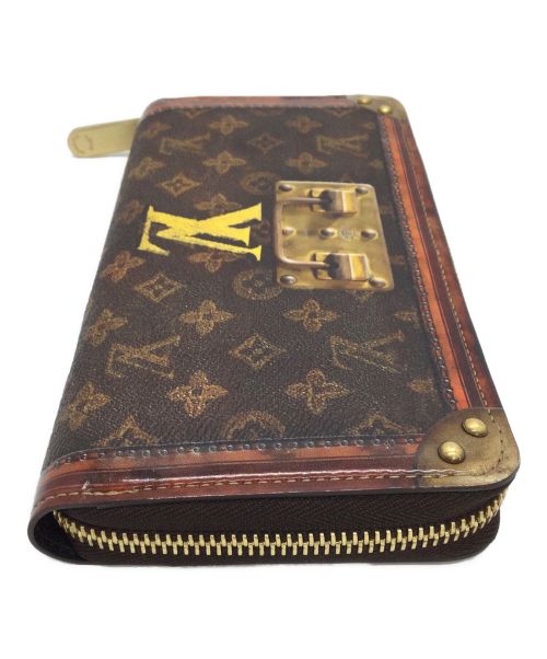 LOUIS VUITTON（ルイ ヴィトン）LOUIS VUITTON (ルイ ヴィトン) トランクタイム ジッピーウォレット ブラウンの古着・服飾アイテム