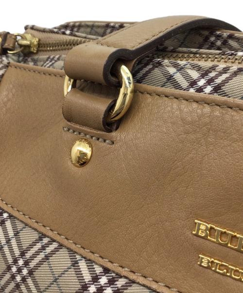 BURBERRY BLUE LABEL（バーバリー ブルー レーベル）BURBERRY BLUE LABEL (バーバリーロンドンブルーレーベル) 2wayトートバッグ ベージュの古着・服飾アイテム