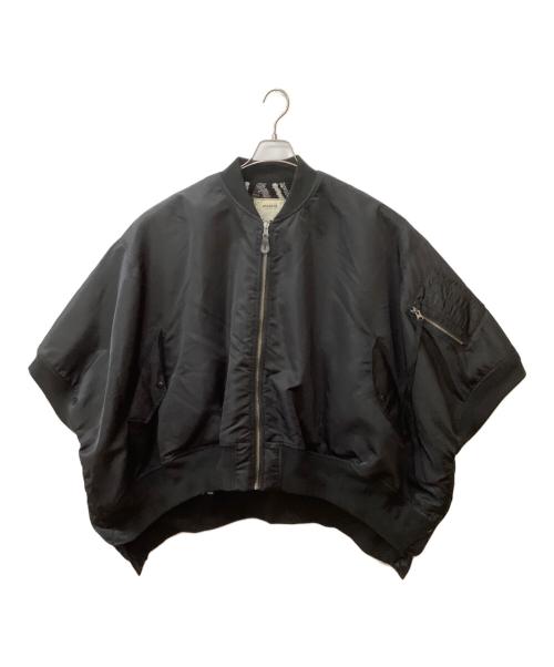 etsinta（エシンタ）etsinta (エシンタ) リバーシブルMA-1ポンチョ ブラック サイズ:ONEの古着・服飾アイテム