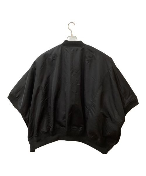 etsinta（エシンタ）etsinta (エシンタ) リバーシブルMA-1ポンチョ ブラック サイズ:ONEの古着・服飾アイテム