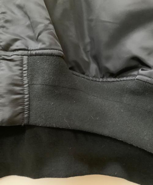 etsinta（エシンタ）etsinta (エシンタ) リバーシブルMA-1ポンチョ ブラック サイズ:ONEの古着・服飾アイテム