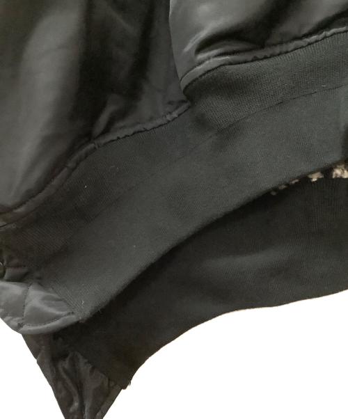 etsinta（エシンタ）etsinta (エシンタ) リバーシブルMA-1ポンチョ ブラック サイズ:ONEの古着・服飾アイテム