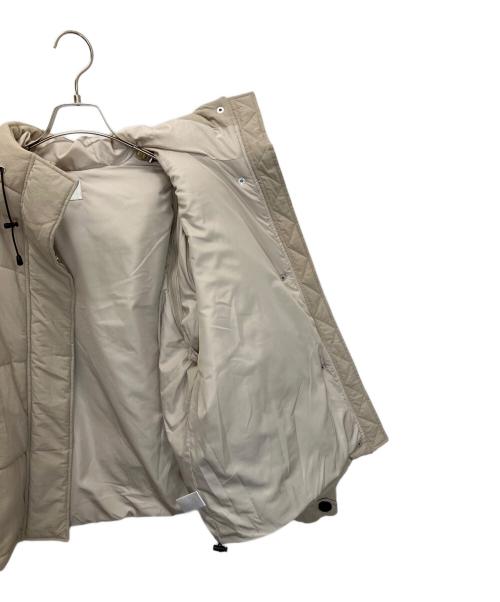 Crisp（クリスプ）Crisp (クリスプ) c8R3304　ミドルパディングジャケット ベージュ サイズ:Fの古着・服飾アイテム