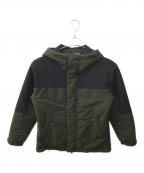 a day in the lifeア デイ イン ザ ライフ）の古着「6225-699-0610 ナカワタ フーデッドブルゾン」｜オリーブ×ブラック