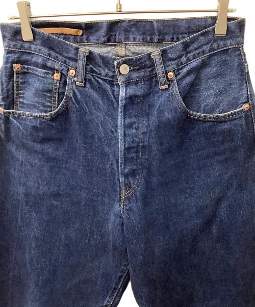 SCYEBASICS（サイベーシックス）SCYEBASICS (サイベーシックス) セルヴィッチワイドレッグ ジーンズ インディゴ サイズ:29の古着・服飾アイテム