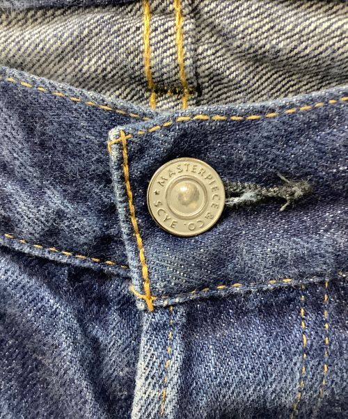 SCYEBASICS（サイベーシックス）SCYEBASICS (サイベーシックス) セルヴィッチワイドレッグ ジーンズ インディゴ サイズ:29の古着・服飾アイテム