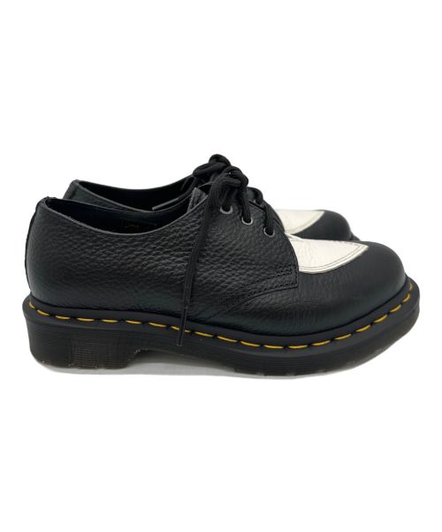 Dr.Martens（ドクターマーチン）Dr.Martens (ドクターマーチン) レースアップシューズ ブラック×ホワイト サイズ:UK4.EU37.US L6の古着・服飾アイテム