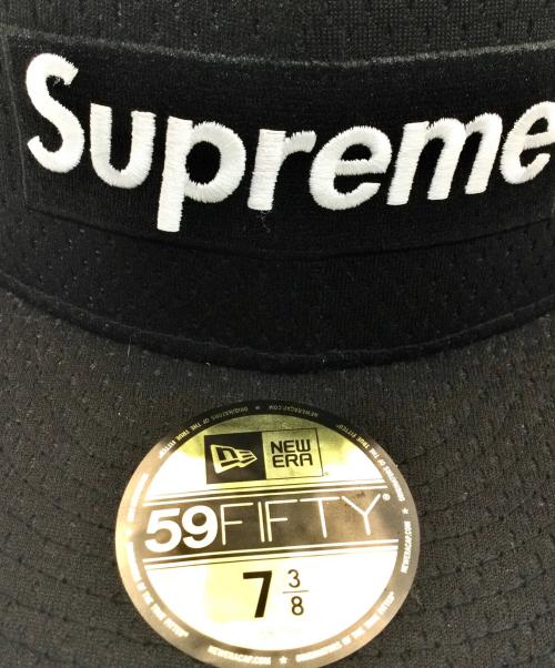 SUPREME（シュプリーム）Supreme (シュプリーム) New Era (ニューエラ) キャップ ブラックの古着・服飾アイテム