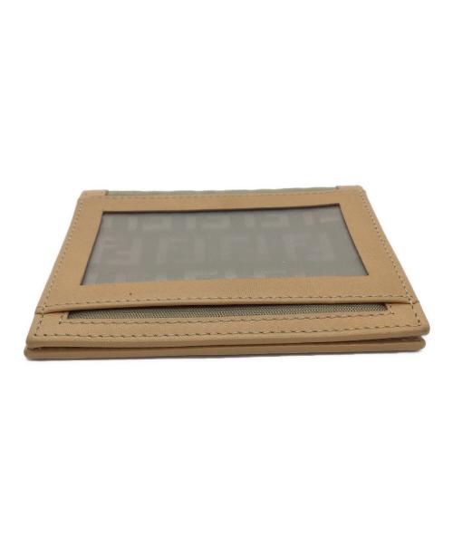 FENDI（フェンディ）FENDI (フェンディ) カードケース ベージュの古着・服飾アイテム