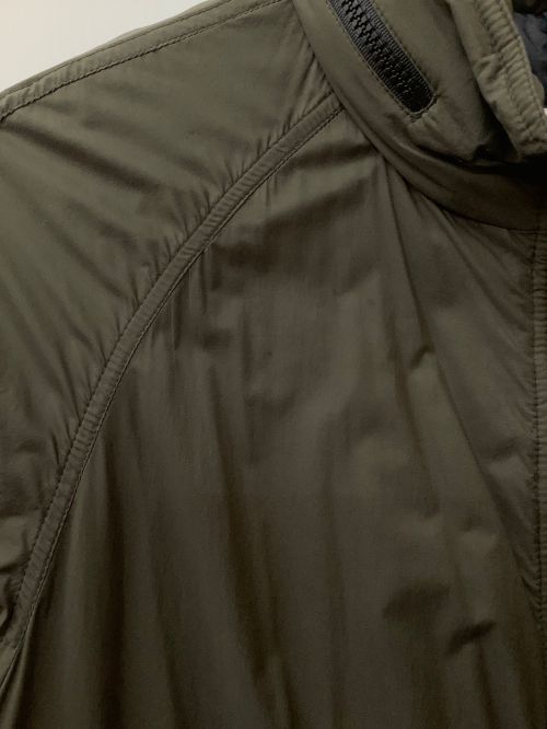 MONCLER（モンクレール）MONCLER (モンクレール) lin matte nylon leger long coat カーキ サイズ:1の古着・服飾アイテム