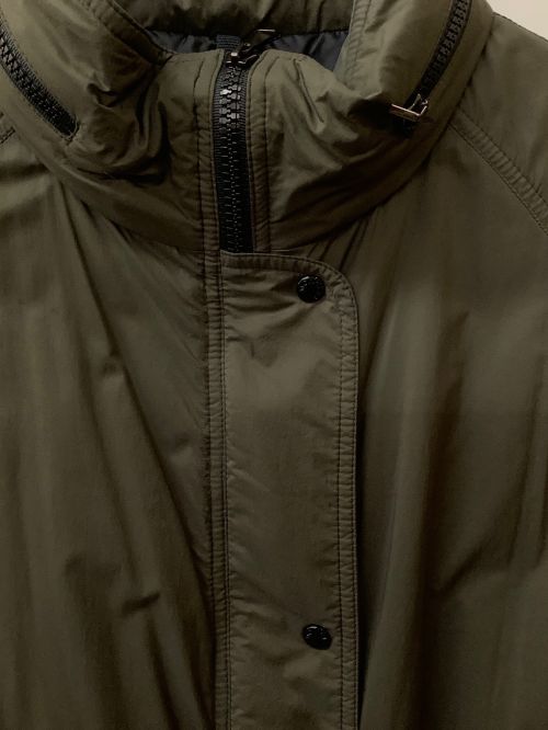 MONCLER（モンクレール）MONCLER (モンクレール) lin matte nylon leger long coat カーキ サイズ:1の古着・服飾アイテム