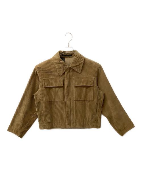 N.HOOLYWOOD（エヌ ハリウッド）N.HOOLYWOOD (エヌ ハリウッド) 272-BL03-005peg　コーデュロイジャケット キャメル サイズ:36の古着・服飾アイテム
