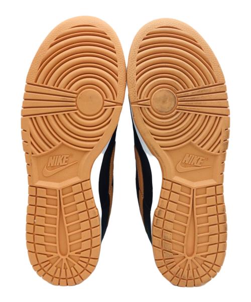 NIKE（ナイキ）NIKE (ナイキ) Dunk Low Retro ブラック×ブラウン サイズ:US9.5、UK8.5、EUR43、cm27.5、BR41、CN275（2.5）の古着・服飾アイテム