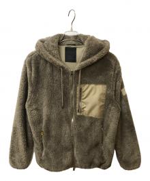 TATRAS（タトラス）の古着「WOMA フードボアブルゾン」｜ブラウン