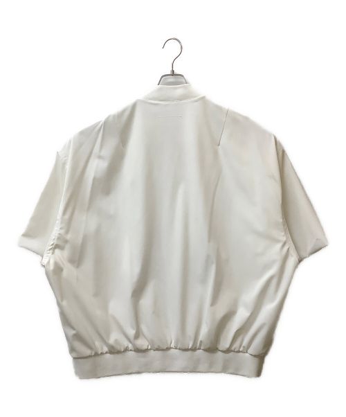 MM6 Maison Margiela（エムエムシックスメゾンマルジェラ）MM6 Maison Margiela (エムエムシックス メゾンマルジェラ) ショートパプスリーブジャケット ホワイト サイズ:Sの古着・服飾アイテム