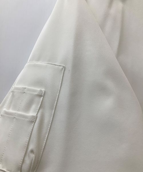 MM6 Maison Margiela（エムエムシックスメゾンマルジェラ）MM6 Maison Margiela (エムエムシックス メゾンマルジェラ) ショートパプスリーブジャケット ホワイト サイズ:Sの古着・服飾アイテム