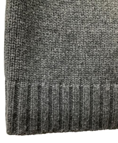 MLVINCE（メルヴィンス）MLVINCE (メルヴィンス) Script Logo Crew Knit グレー サイズ:Mの古着・服飾アイテム