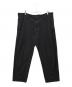Yohji Yamamoto pour homme（ヨウジヤマモト プールオム）の古着「HH-P89-901　イージースラックスパンツ」｜ブラック