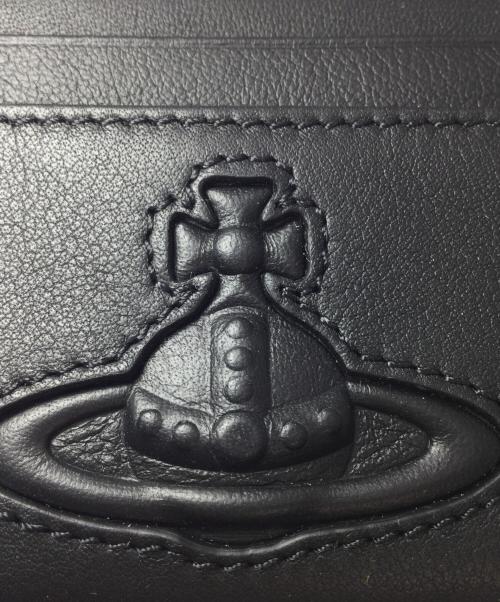 Vivienne Westwood（ヴィヴィアンウエストウッド）Vivienne Westwood (ヴィヴィアンウエストウッド) カードケース ブラックの古着・服飾アイテム