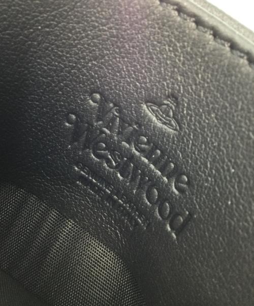 Vivienne Westwood（ヴィヴィアンウエストウッド）Vivienne Westwood (ヴィヴィアンウエストウッド) カードケース ブラックの古着・服飾アイテム