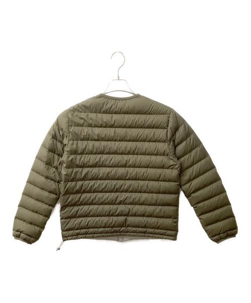 DANTON（ダントン）DANTON (ダントン) DT-A0001 NNF　CREWNECK INNER DOWN JACKET オリーブ サイズ:Mの古着・服飾アイテム