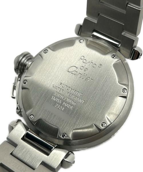 Cartier（カルティエ）Cartier (カルティエ) Pasha C/パシャC/Ref.W31043M7/黒文字盤 黒文字盤 サイズ:35㎜の古着・服飾アイテム