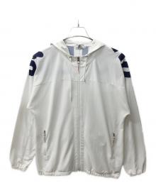 Hysteric Glamour（ヒステリックグラマー）の古着「02182CF03 プリントロゴジップパーカー」｜ホワイト