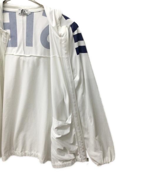 Hysteric Glamour（ヒステリックグラマー）Hysteric Glamour (ヒステリックグラマー) 02182CF03 プリントロゴジップパーカー ホワイト サイズ:Lの古着・服飾アイテム