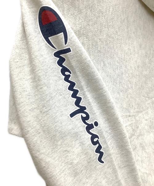 Champion REVERSE WEAVE（チャンピオン リバース ウィーブ）Champion REVERSE WEAVE (チャンピオン リバース ウィーブ) プルオーバーパーカー ホワイト サイズ:Mの古着・服飾アイテム