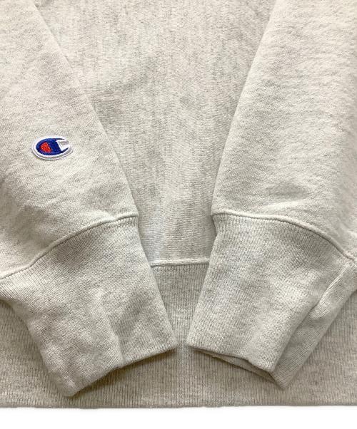 Champion REVERSE WEAVE（チャンピオン リバース ウィーブ）Champion REVERSE WEAVE (チャンピオン リバース ウィーブ) プルオーバーパーカー ホワイト サイズ:Mの古着・服飾アイテム