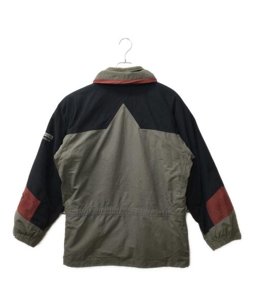 Columbia（コロンビア）Columbia (コロンビア) ナイロンジャケット ブラック×グレー サイズ:Mの古着・服飾アイテム