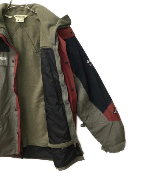 Columbia（コロンビア）Columbia (コロンビア) ナイロンジャケット ブラック×グレー サイズ:Mの古着・服飾アイテム