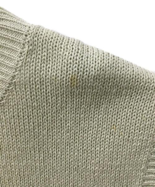 UNDERCOVER（アンダーカバー）UNDERCOVER (アンダーカバー) UC-7S-KN-03　エレファントニットベスト ベージュ サイズ:無の古着・服飾アイテム