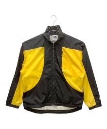 adidas（アディダス）の古着「80-90s 万国旗タグ ナイロンジャケット」｜ブラック×イエロー