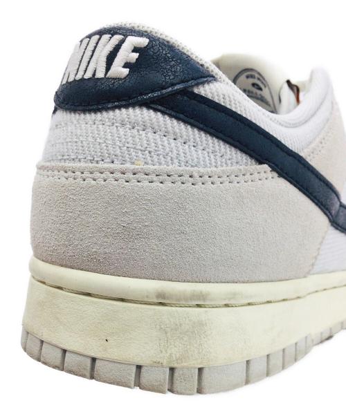 NIKE（ナイキ）NIKE (ナイキ) Dunk Low ホワイト×ブラック サイズ:US9、UK8、EUR42.5、cm27、BR40.5、CN270(2.5)の古着・服飾アイテム