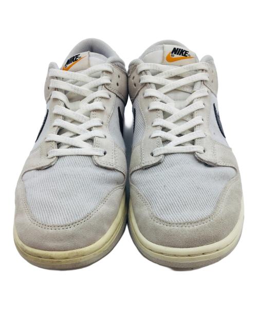 NIKE（ナイキ）NIKE (ナイキ) Dunk Low ホワイト×ブラック サイズ:US9、UK8、EUR42.5、cm27、BR40.5、CN270(2.5)の古着・服飾アイテム