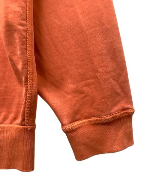POLO RALPH LAUREN（ポロ・ラルフローレン）POLO RALPH LAUREN (ポロ・ラルフローレン) ウォッシュ加工 前Vクルーネックスウェット オレンジ サイズ:XLの古着・服飾アイテム