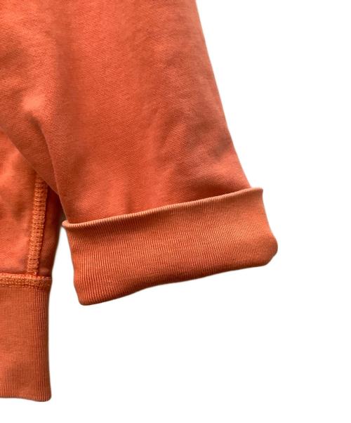 POLO RALPH LAUREN（ポロ・ラルフローレン）POLO RALPH LAUREN (ポロ・ラルフローレン) ウォッシュ加工 前Vクルーネックスウェット オレンジ サイズ:XLの古着・服飾アイテム