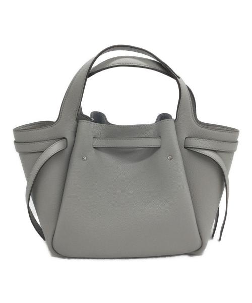 TORY BURCH（トリーバーチ）TORY BURCH (トリーバーチ) ロミー スモールトートバッグ グレーの古着・服飾アイテム