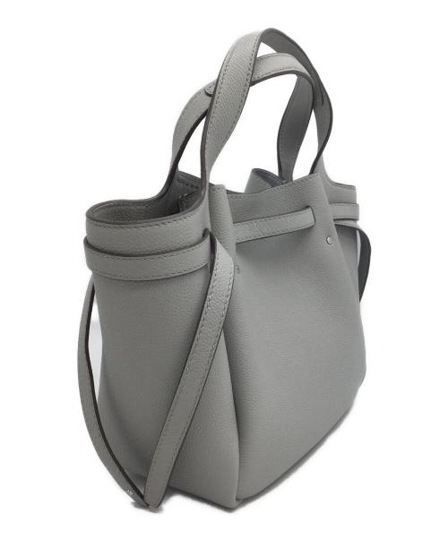 TORY BURCH（トリーバーチ）TORY BURCH (トリーバーチ) ロミー スモールトートバッグ グレーの古着・服飾アイテム