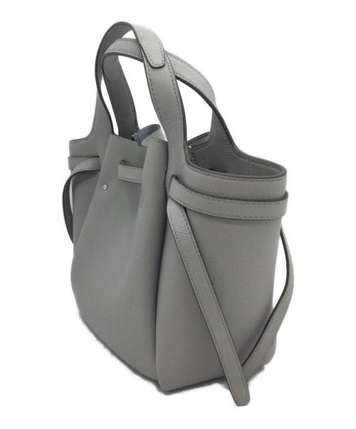 TORY BURCH（トリーバーチ）TORY BURCH (トリーバーチ) ロミー スモールトートバッグ グレーの古着・服飾アイテム