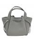TORY BURCH (トリーバーチ) ロミー スモールトートバッグ グレー：20000円