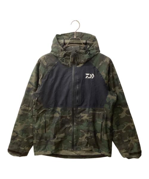 DAIWA（ダイワ）DAIWA (ダイワ) DR-33008 レインマックスレインスーツ カーキ×ブラック サイズ:XLの古着・服飾アイテム