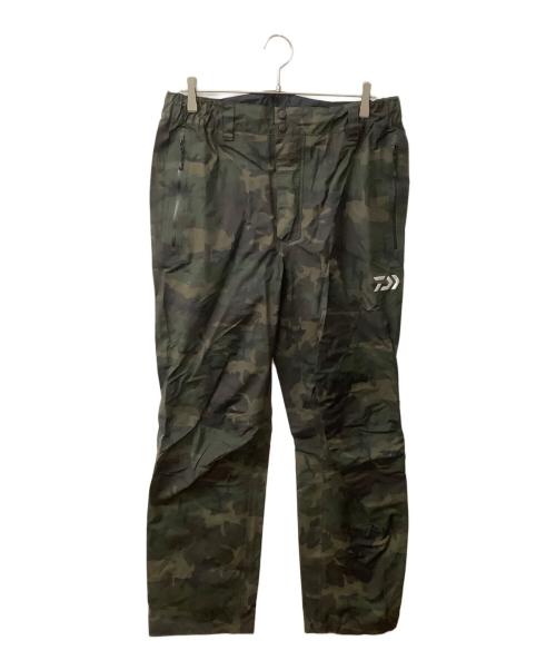 DAIWA（ダイワ）DAIWA (ダイワ) DR-33008 レインマックスレインスーツ カーキ×ブラック サイズ:XLの古着・服飾アイテム