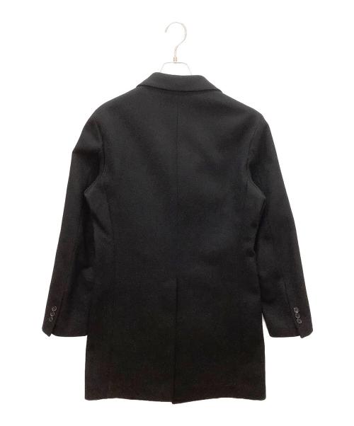 UNITED ARROWS（ユナイテッドアローズ）UNITED ARROWS (ユナイテッドアローズ) 1125-199-8114　メルトン グレンプレイド チェスターフィールドコート ブラック サイズ:Mの古着・服飾アイテム