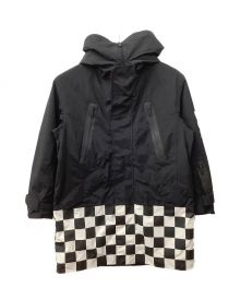 DSQUARED2（ディースクエアード）の古着「SKI COLLECTION コート」｜ブラック×ホワイト