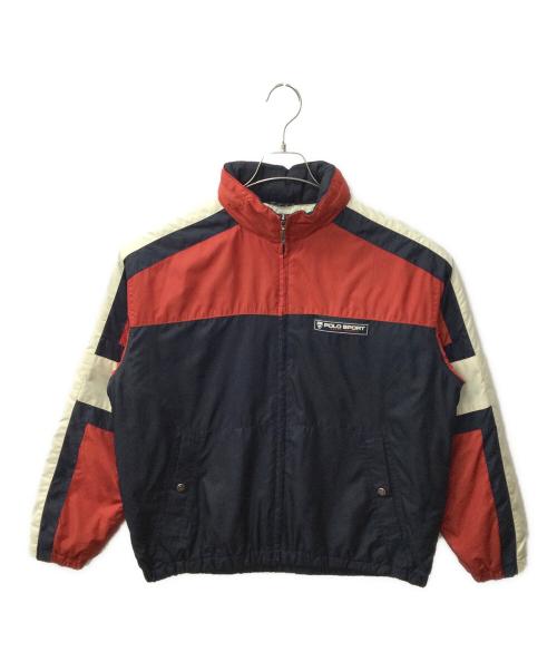 POLO JEANS CO.（ポロジーンズカンパニー）POLO JEANS CO. (ポロジーンズカンパニー) ナイロンジャケット トリコロールカラー サイズ:Mの古着・服飾アイテム