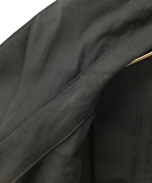 mizuiro-ind（ミズイロインド）mizuiro-ind (ミズイロインド) 半袖ステンカラーコート ブラック サイズ:無しの古着・服飾アイテム