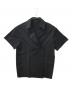 mizuiro-ind（ミズイロインド）の古着「半袖ステンカラーコート」｜ブラック