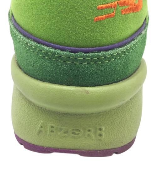 NEW BALANCE（ニューバランス）NEW BALANCE (ニューバランス) ATMOS (アトモス) ML850ATA グリーン×オレンジ サイズ:US10.5、UK10、EU44.5の古着・服飾アイテム